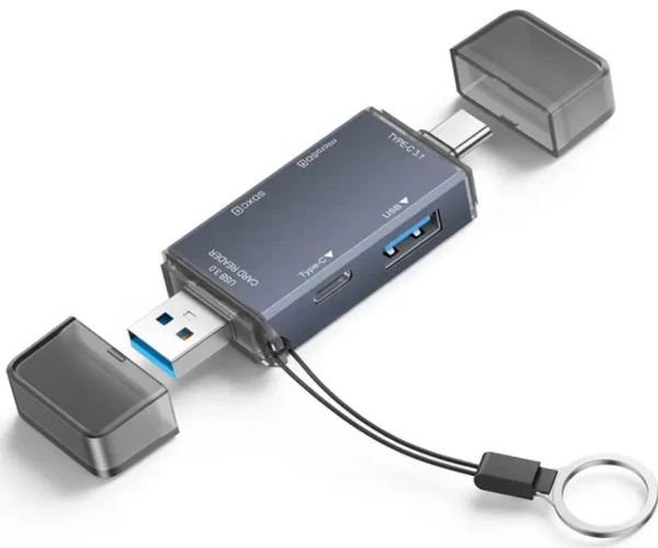 50001.webp USB smart card reader Kettz KT-CR61 6u1 SD 3.0 TF 5Gbps - Slika 1