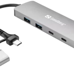 Sandberg 136-64 USB-C/A to 2xUSB-A+2xUSB-C Hub