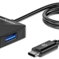 Manhattan 4-Port USB 3.0 Type-C / Type-A Combo Hub 2x2 181150