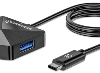 Manhattan 4-Port USB 3.0 Type-C / Type-A Combo Hub 2x2 181150