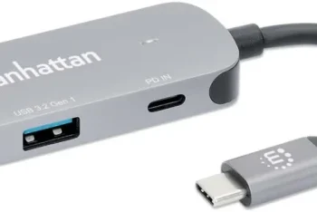 Manhattan USB-C to HDMI (4K@30Hz) 3-in-1 Docking with Power 130707