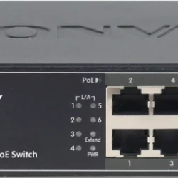LAN Switch Mercury H1064PL 6port 10/100 4-PoE