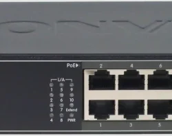 LAN Switch Mercury H1108PL 10port 10/100 8-PoE