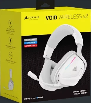Slušalice Wireless gaming Corsair Void RGB Elite bele CA-9011380-WW