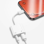 Adapter Coteci lightning na dual lightning CS8850 beli - Slika 2