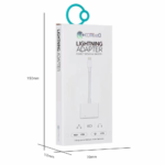 Adapter Coteci lightning na dual lightning CS8850 beli - Slika 6