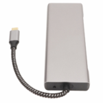 Adapter Type C na HDMI, Type C, PD, USB 3.0, USB 2.0, SD card, TF i M.2 NVMe 8 u 1 20cm kabl - Slika 10