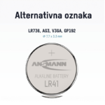 ANSMANN Baterija alkalna LR41 5015332 - Slika 3