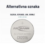 ANSMANN Baterija Lithium CR2016 5020082 - Slika 2