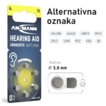 ANSMANN Baterija za slusni aparat tip PR10 blister 6kom - Slika 2