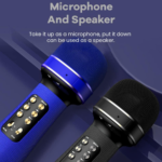 Bluetooth mikrofon WS898 roze - Slika 2
