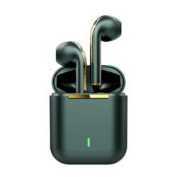 Bluetooth slusalice Airpods Earbuds J18 metalik zelene