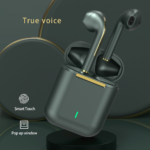 Bluetooth slusalice Airpods Earbuds J18 metalik zelene - Slika 4
