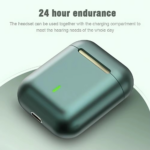 Bluetooth slusalice Airpods Earbuds J18 metalik zelene - Slika 5