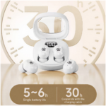 Bluetooth slusalice Airpods T-phox Q38 sapice bele HQ - Slika 3