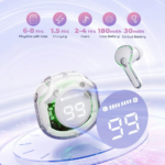 Bluetooth slusalice Airpods T-phox Ultrapods Pro bele HQ - Slika 2