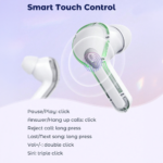 Bluetooth slusalice Airpods T-phox Ultrapods Pro bele HQ - Slika 7