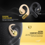 Bluetooth slusalice Fantech FT21 Groove OWS crne - Slika 4