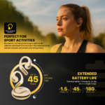 Bluetooth slusalice Fantech FT21 Groove OWS crne - Slika 6