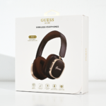 Bluetooth slusalice Guess ENC Rectangle Metal Script braon(GUBHV28HGCSMW) - Slika 5