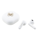 Bluetooth slusalice Guess TWS 4G Metal logo bele (GUTWSJ7HE4GH)