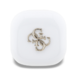 Bluetooth slusalice Guess TWS 4G Metal logo bele (GUTWSJ7HE4GH) - Slika 2