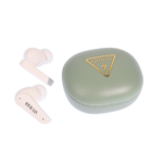 Bluetooth slusalice Guess TWS Flat Triangle Logo Electroplated zelene (GUTWST7FCETN) - Slika 3