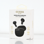 Bluetooth slusalice Guess TWS Glossy Gold Line Classic crne (GUTWSG3HGECK) - Slika 5