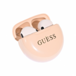 Bluetooth slusalice Guess TWS Small Round Gold Classic Logo print bez (GUTWSH1HGCDE) - Slika 2
