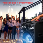 Bluetooth zvucnik AKAI DJ-222 Trolley - Slika 3