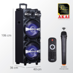 Bluetooth zvucnik AKAI DJ-222 Trolley - Slika 4
