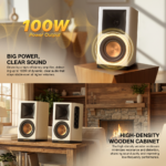 Bluetooth zvucnik Fantech FBB302 Hako Studio beli - Slika 7