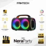 Bluetooth zvucnik Fantech NP01 NeraParty crni - Slika 2
