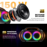 Bluetooth zvucnik Fantech NP01 NeraParty crni - Slika 6