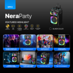 Bluetooth zvucnik Fantech NP03 NeraParty crni - Slika 3