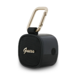 Bluetooth zvucnik Guess Magsafe Script Logo crni sa kukom (GUWSB4HGSPLK)