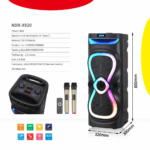 Bluetooth zvucnik NDR-X920 40W crni - Slika 5