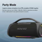 Bluetooth zvucnik NOWGO STORM II crni - Slika 7