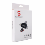 Citac kartica SD microSD na Type C Lightning USB 2.0 JWD-84 crni - Slika 4