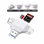 Citac kartica SD microSD na Type C Lightning USB 2.0 JWD-84 crni - Slika 6