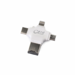 Citac kartica za iPhone + Type C + micro USB + USB - Slika 2