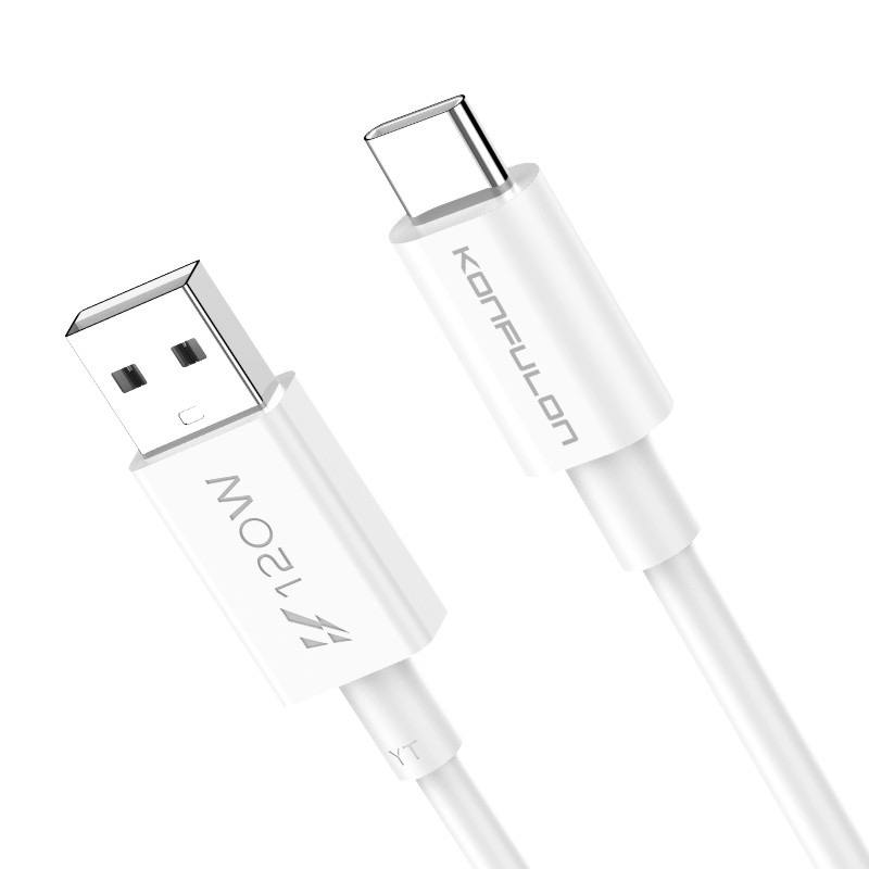 data-kabl-konfulon-dc110-vivo-120w-sa-kablom-usb-na-type-c-beli-1m-229425-399592.png Data kabl KONFULON DC110, VIVO 120W, sa kablom USB na Type C beli 1m - Slika 1