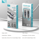 Data kabl KONFULON DL94, LCD Display, USB na Type C 1m - Slika 3