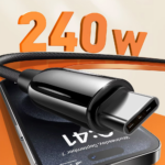 Data kabl LDNIO 240W Type C na Type C crni 2m - Slika 5