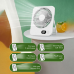 Desktop ventilator REMAX RS-ZF03 beli - Slika 7