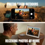 Digitalni foto ram Arzopa 14 inch Gold Metal 32GB - Slika 4