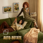 Digitalni foto ram Arzopa 14 inch Gold Metal 32GB - Slika 7