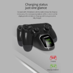 DOBE TP4-889 Punjac za PS4 kontrolere dual crni - Slika 5