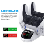 DOBE TP5-0506 Punjac za PS5 kontrolere dual beli - Slika 7