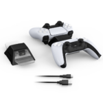 Dobe TP5-0528 Punjac za PS5 kontrolere dual crni - Slika 4